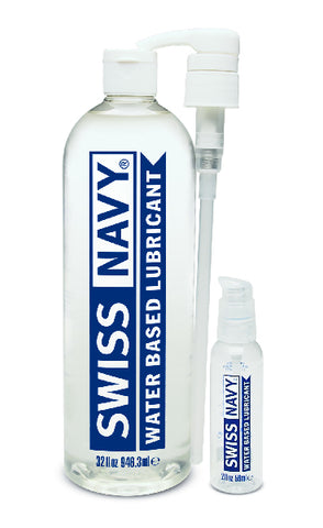 Swiss Navy Water Based Lubricant 32oz/946ml