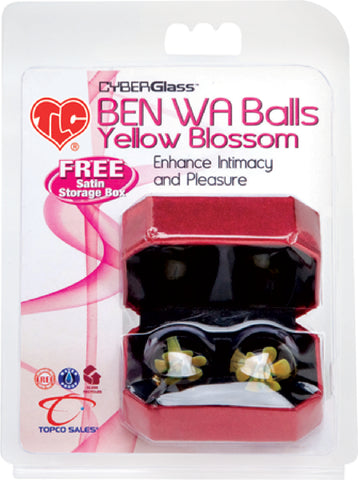 Ben Wa Balls (Yellow Blossom) Sex Toy Adult Pleasure
