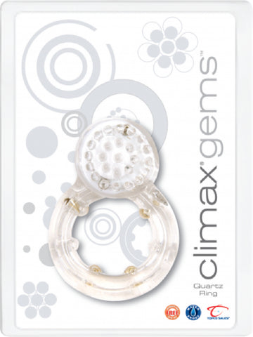 Gems - Ring (Clear) Sex Toy Adult Pleasure