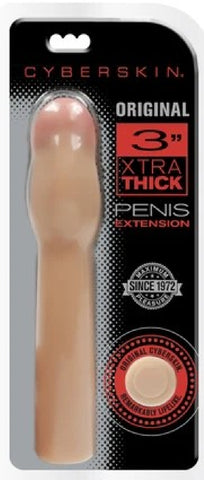 3" Xtra Thick Penis Extension (Flesh)