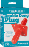 Double Dong Plug Sex Toy Adult Pleasure