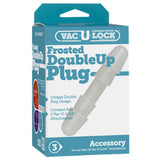 Double Up Plug Sex Toy Adult Pleasure (White)