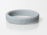 Boneyard Silicone Ring 50mm Grey