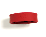 Boneyard Silicone Cock Strap - 3 Snap Ring - Red