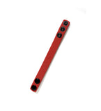 Boneyard Silicone Cock Strap - 3 Snap Ring - Red