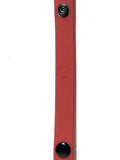 Boneyard Silicone Cock Strap - 3 Snap Ring - Red