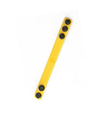 Boneyard Silicone Cock Strap - 3 Snap Ring - Yellow