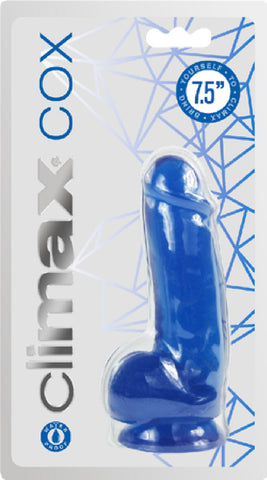Cox 7.5" Colossal Cock (Bawdy Blue) Sex Toy Adult Pleasure
