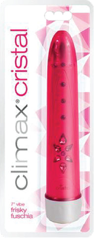 Cristal 6X Vibe (Frisky Fuchsia) Sex Toy Adult Pleasure