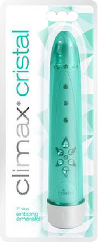 Cristal 6X Vibe (Enticing Emerald) Sex Toy Adult Pleasure