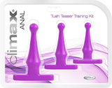 Anal Tush Teaser Training Kit Sex Toy Adult Pleasure (Deep Purple)