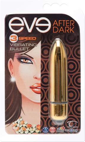 Vibrating Bullet (Gold) Vibrator Sex Toy Adult Orgasm