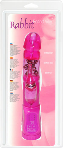 Perfect Vibe-Rabbit (Pink) Adult Sex Toy Pleasure Orgasm Dildo