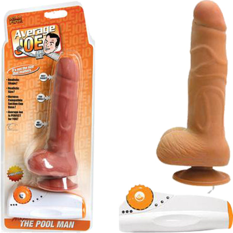 The Pool Man (Alejandro Vibrating) Dildo Dong Sex Toy Adult Orgasm