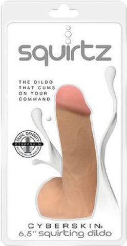 6.5" Squirting Dildo Sex Toy Adult Pleasure (Flesh)