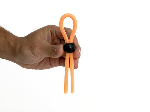 The Brawn Cock Leash Single Glow Orange