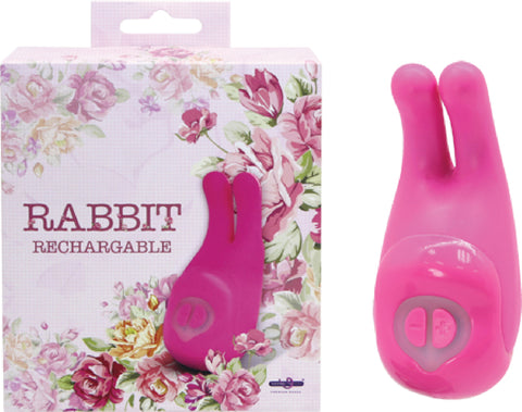Rabbit Rechargable (Pink) Sex Adult Pleasure Orgasm