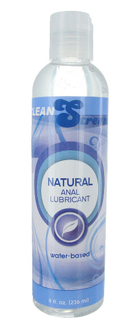 Anal Lubricant All Natural Water Based 8oz/236ml