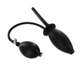 Inflatable Enema Plug Silicone Black