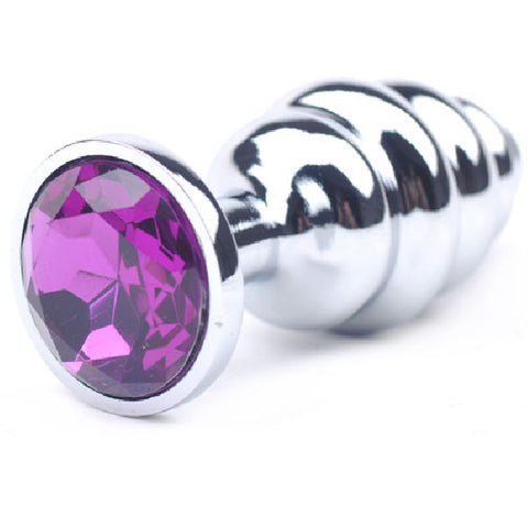 Metal Butt Plug VI Purple