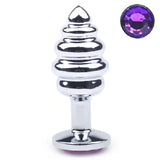 Metal Butt Plug VI Purple