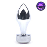 Metal Butt Plug V Purple