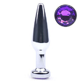 Metal Butt Plug III Purple