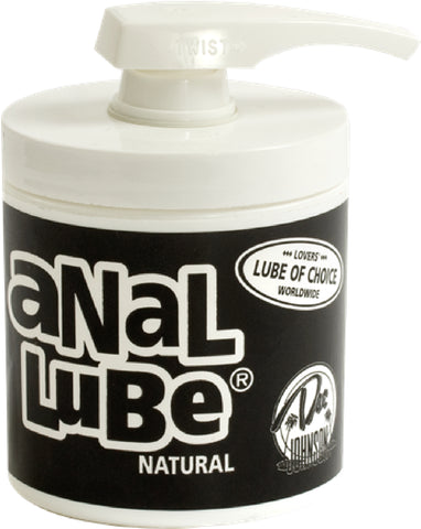 Anal Glide - Natural Lubricant - Sex Aid Lubrication Dildo Vibrator (177ml)