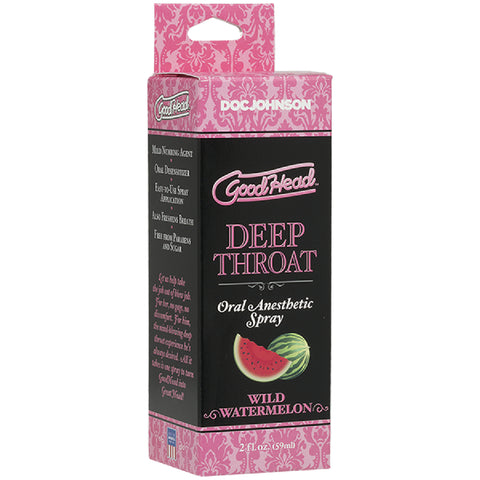 Deep Throat Spray 3 Flavours to choose Made in America