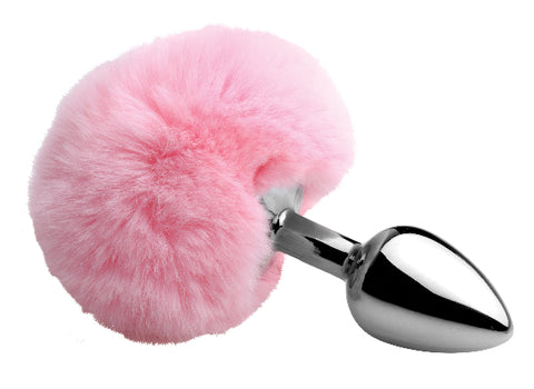 Fluffy Bunny Tail Anal Plug