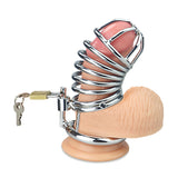 Metal Chastity Jailed Cage