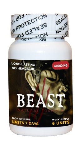 Beast 6 Pill Bottle