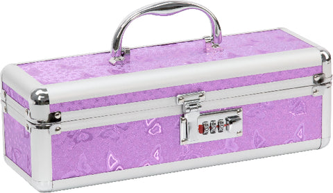 Lockable Medium Vibrator Case Purple