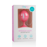 Wiggle Duo Kegel Ball Pink/White