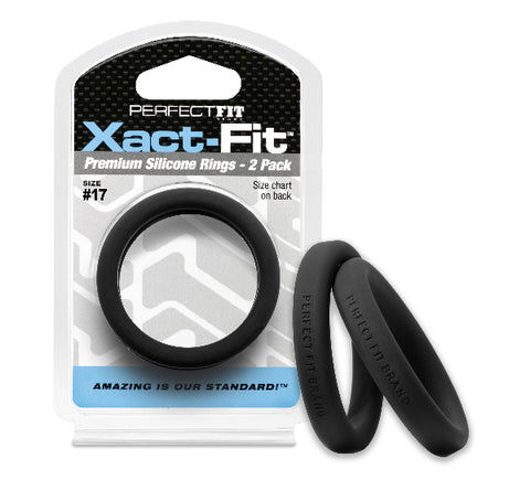 Xact-Fit #17 1.7in 2-Pack Cock Ring