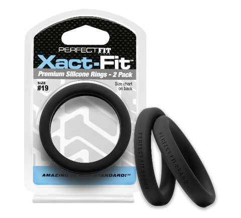 Xact-Fit #19 1.9in 2-Pack Cock Ring