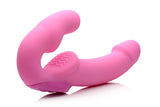 Urge Strapless Strap On With Remote Pink