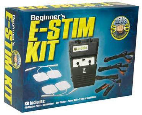 Beginner E-Stimulation Kit works with all Zeus Accessories