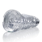 Screw'D Super Squish Corkscrew Jackoff Toy Clear