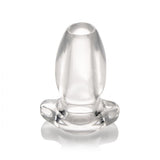 PeepHole Clear Hollow Anal Plug Small