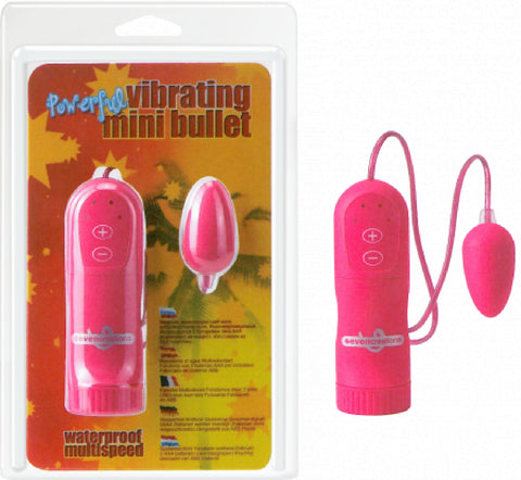 Powerfull Vibrating Mini Bullet (Pink) Sex Toy Adult Pleasure Orgasm