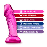 B Yours Sweet N Small Dildo with Suction Cup 4in Pink