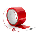 Temptasia Bondage Tape 18m Red