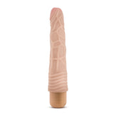 Dr Skin Cock Vibe 2 9in Vibrating Cock Beige