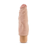 Dr Skin Cock Vibe 9 7.5in Vibrating Cock Beige