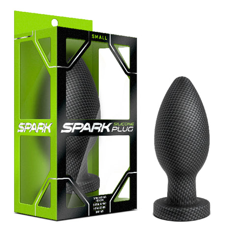 Spark Silicone Plug Small Carbon Fiber