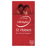 LifeStyles Ribbed Condoms 12