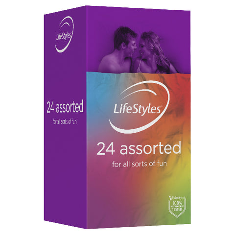 LifeStyles Assorted Condoms 24