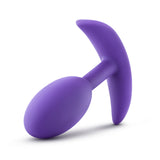 Luxe Wearable Vibra Slim Plug Medium Purple
