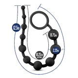 Performance Silicone Anal Beads Black